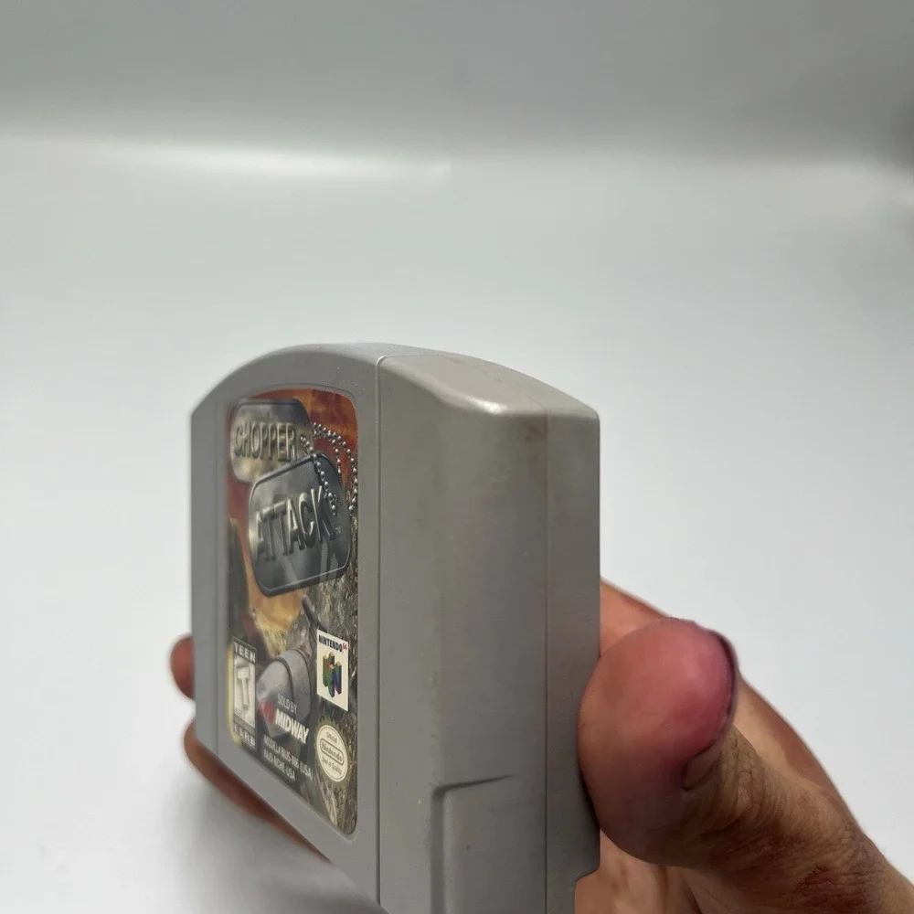 Chopper Attack N64 (Nintendo 64, 1998) Authentic-Cartridge Only